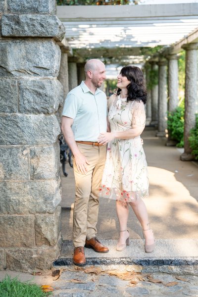 Nicole and Brian's Engagement — engagement photography at Maymont by Stephen Lawson