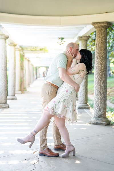Nicole and Brian's Engagement — engagement photography at Maymont by Stephen Lawson