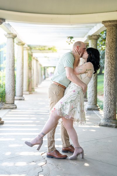 Nicole and Brian's Engagement — engagement photography at Maymont by Stephen Lawson
