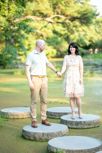 Nicole and Brian's Engagement — engagement photography at Maymont by Stephen Lawson