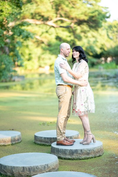 Nicole and Brian's Engagement — engagement photography at Maymont by Stephen Lawson