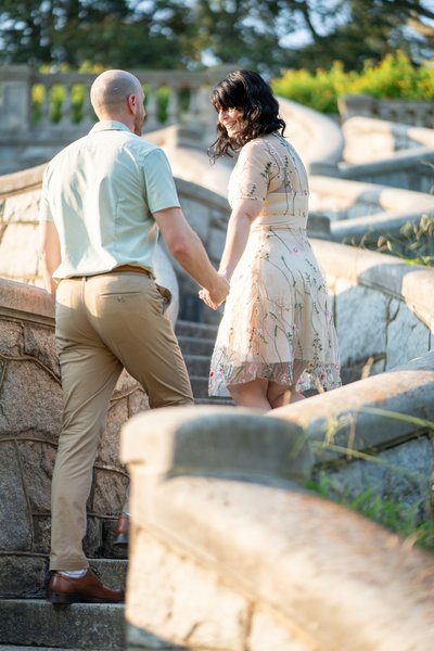 Nicole and Brian's Engagement — engagement photography at Maymont by Stephen Lawson
