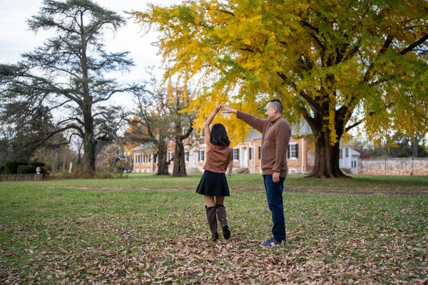 Edward and Micah's Engagement — engagement photography at Chatham Manor by Stephen Lawson