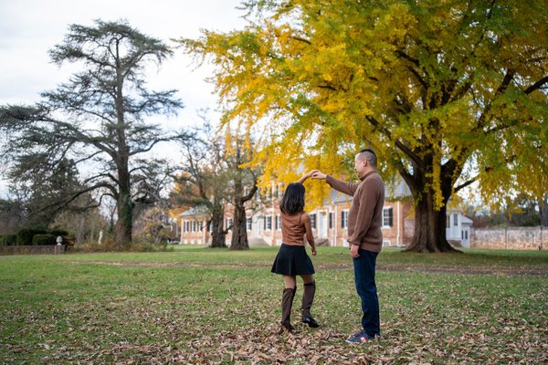 Edward and Micah's Engagement — engagement photography at Chatham Manor by Stephen Lawson