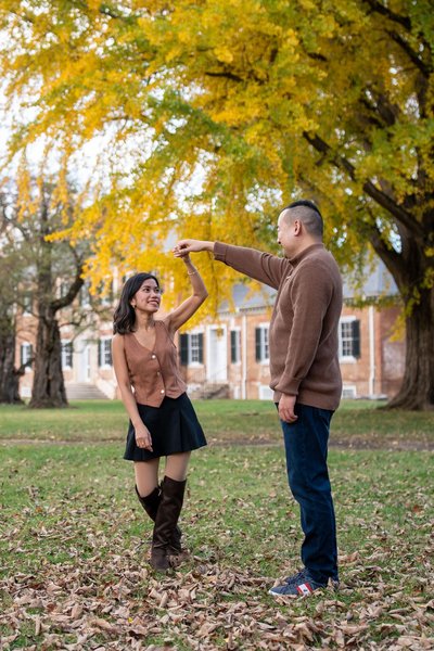 Edward and Micah's Engagement — engagement photography at Chatham Manor by Stephen Lawson