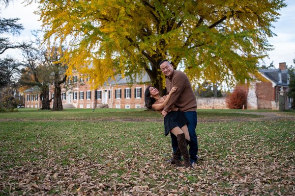 Edward and Micah's Engagement — engagement photography at Chatham Manor by Stephen Lawson