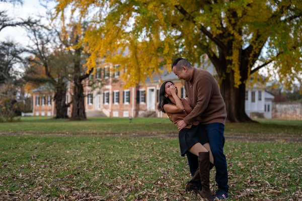 Edward and Micah's Engagement — engagement photography at Chatham Manor by Stephen Lawson