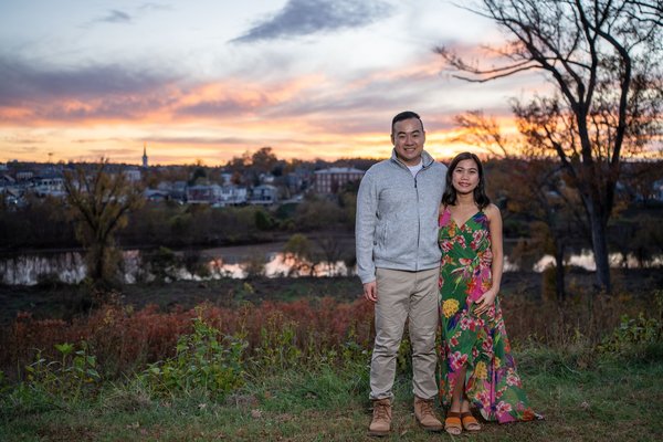 Edward and Micah's Engagement — engagement photography at Chatham Manor by Stephen Lawson