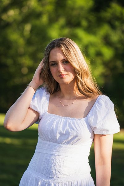 Poppy's Senior Photos — graduation photography at Maymont by Stephen Lawson