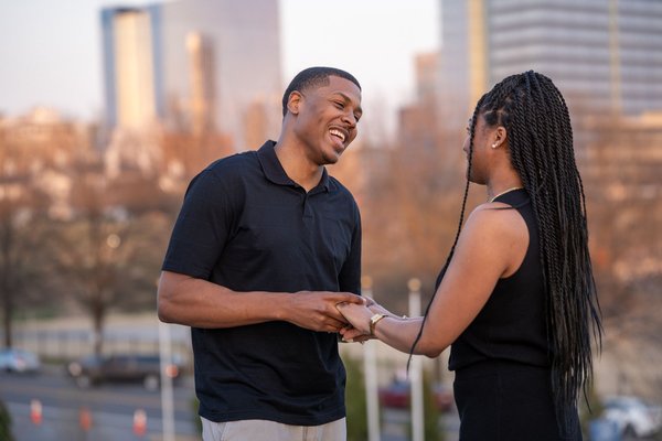 Quintez and Kayla's Proposal — engagement photography by Stephen Lawson