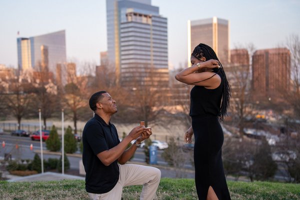 Quintez and Kayla's Proposal — engagement photography by Stephen Lawson