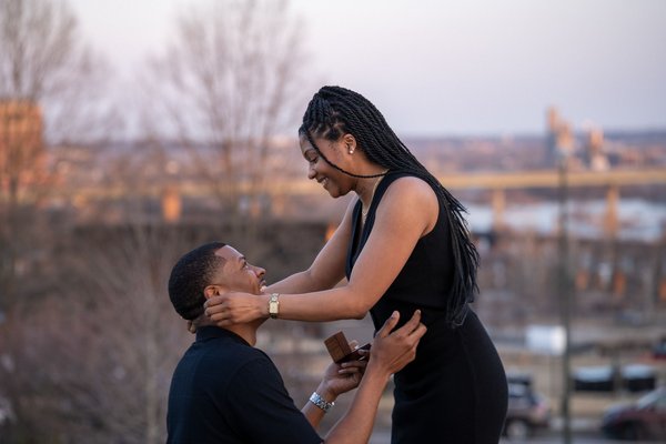 Quintez and Kayla's Proposal — engagement photography by Stephen Lawson