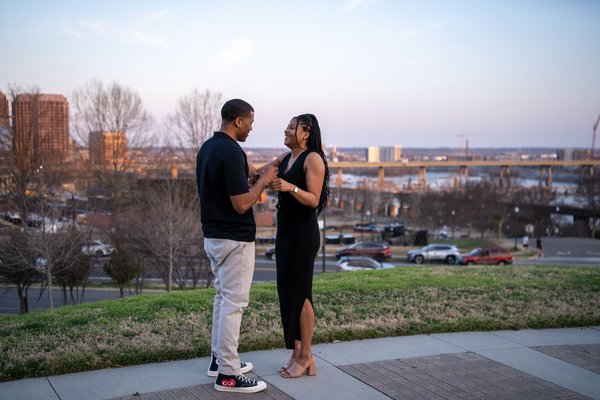 Quintez and Kayla's Proposal — engagement photography by Stephen Lawson