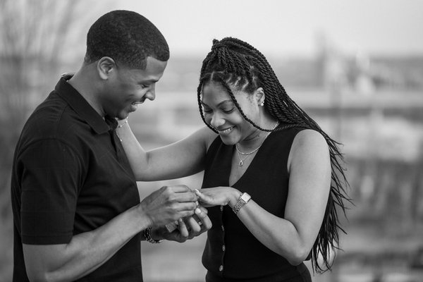 Quintez and Kayla's Proposal — engagement photography by Stephen Lawson