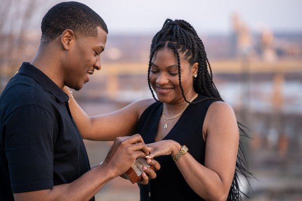 Quintez and Kayla's Proposal — engagement photography by Stephen Lawson