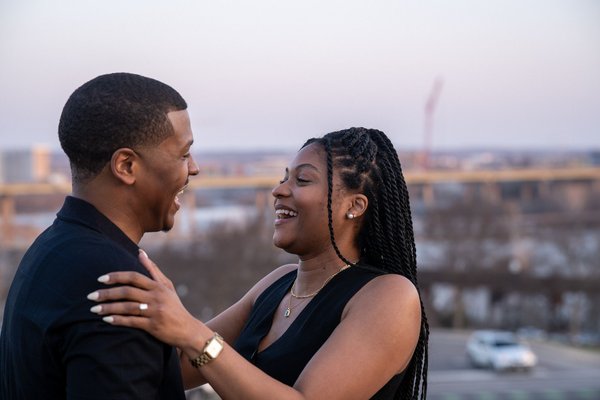 Quintez and Kayla's Proposal — engagement photography by Stephen Lawson