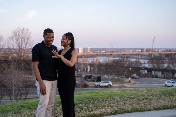 Quintez and Kayla's Proposal — engagement photography by Stephen Lawson