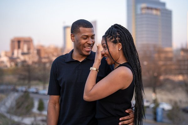 Quintez and Kayla's Proposal — engagement photography by Stephen Lawson