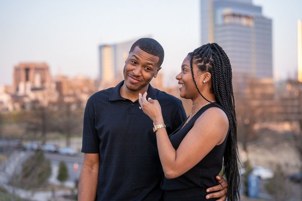 Quintez and Kayla's Proposal — engagement photography by Stephen Lawson
