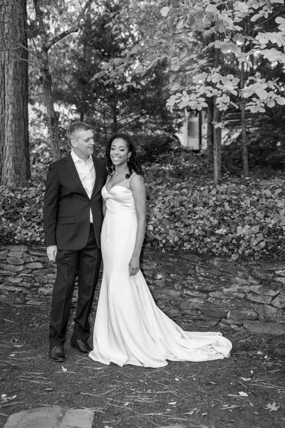 Portrait style richmond wedding photography - djifa and carl's wedding by stephen lawson photography