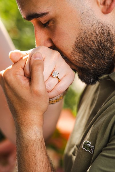 Karrar and Samantha's Engagement — engagement photography at Lewis Ginter Botanical Garden by Stephen Lawson