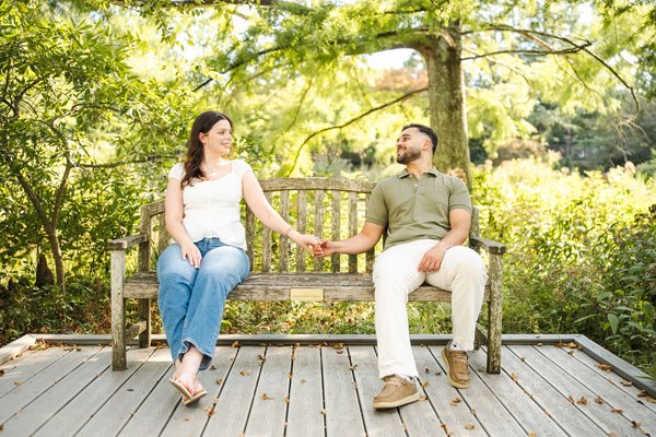 Karrar and Samantha's Engagement — engagement photography at Lewis Ginter Botanical Garden by Stephen Lawson