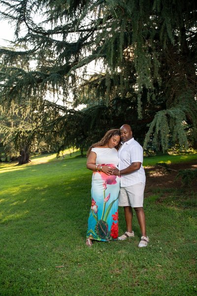 Victoria and Kelvin's Maternity Session — family photography at Maymont by Stephen Lawson