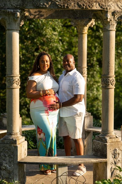 Victoria and Kelvin's Maternity Session — family photography at Maymont by Stephen Lawson