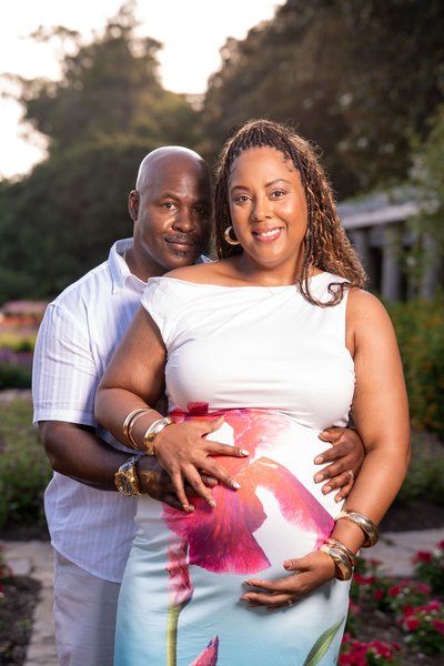 Victoria and Kelvin's Maternity Session — family photography at Maymont by Stephen Lawson