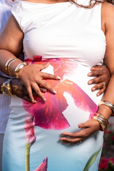 Victoria and Kelvin's Maternity Session — family photography at Maymont by Stephen Lawson