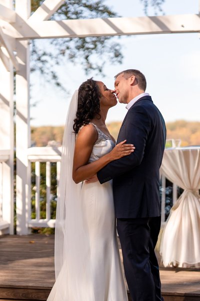 Portrait style richmond wedding photography - djifa and carl's wedding by stephen lawson photography