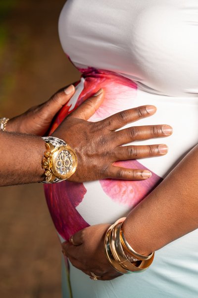 Victoria and Kelvin's Maternity Session — family photography at Maymont by Stephen Lawson