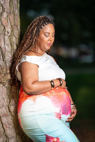 Victoria and Kelvin's Maternity Session — family photography at Maymont by Stephen Lawson