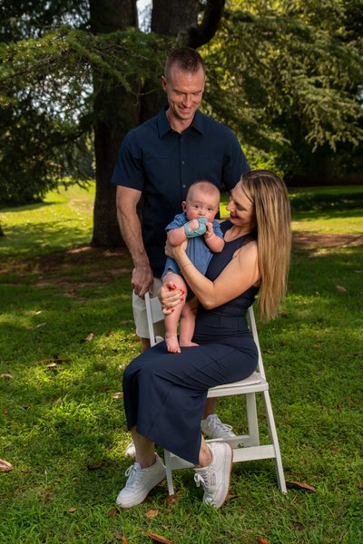 Alexa and Owen's Family — family photography at Maymont by Stephen Lawson