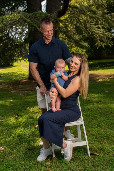 Alexa and Owen's Family — family photography at Maymont by Stephen Lawson