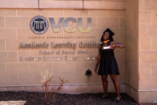 Ayana's Graduation — graduation photography at VCU Graduation Photos by Stephen Lawson