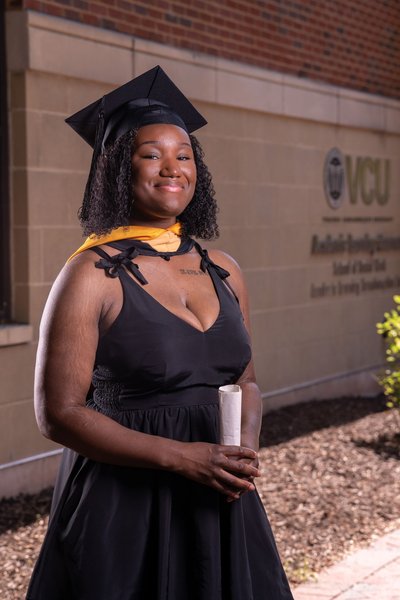 Ayana's Graduation — graduation photography at VCU Graduation Photos by Stephen Lawson