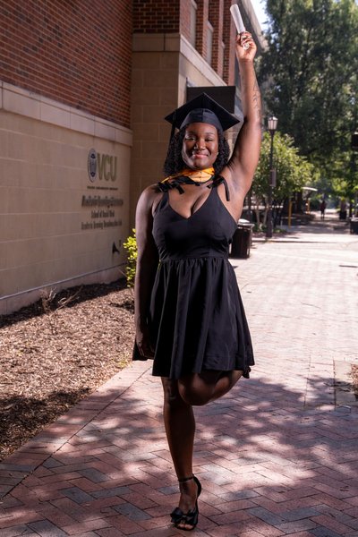 Ayana's Graduation — graduation photography at VCU Graduation Photos by Stephen Lawson