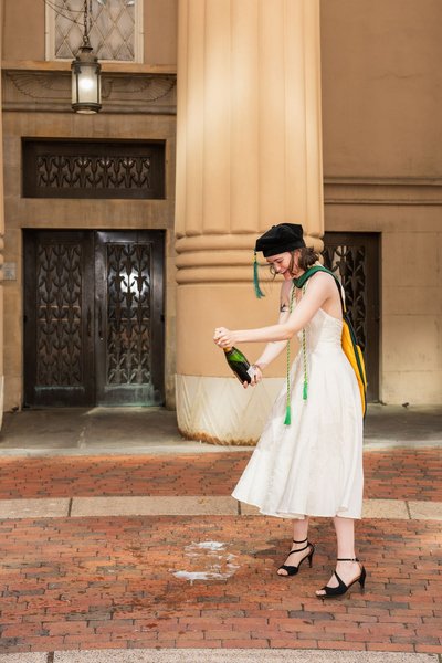 Lindsay's Graduation — graduation photography at Virginia Museum of Fine Arts by Stephen Lawson