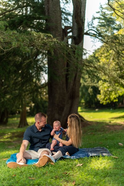 Alexa and Owen's Family — family photography at Maymont by Stephen Lawson