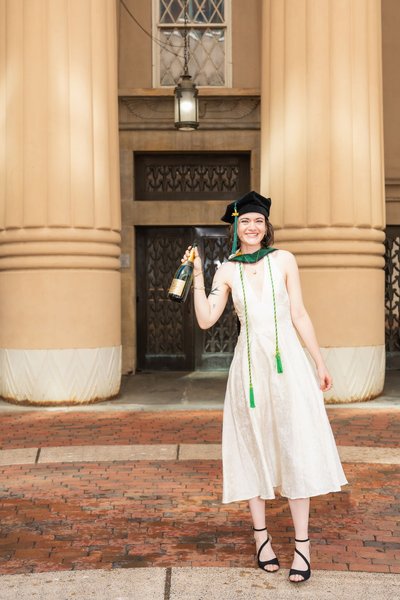 Lindsay's Graduation — graduation photography at Virginia Museum of Fine Arts by Stephen Lawson