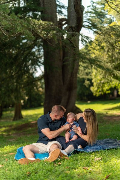 Alexa and Owen's Family — family photography at Maymont by Stephen Lawson