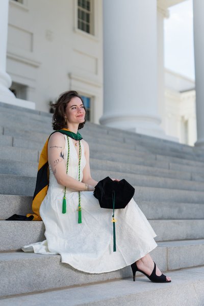Lindsay's Graduation — graduation photography at Virginia Museum of Fine Arts by Stephen Lawson