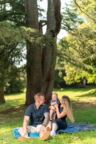 Alexa and Owen's Family — family photography at Maymont by Stephen Lawson