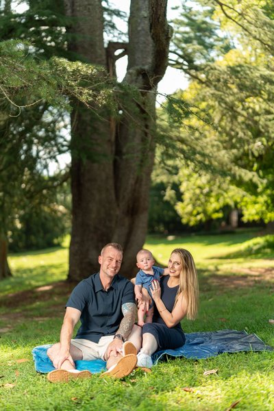 Alexa and Owen's Family — family photography at Maymont by Stephen Lawson