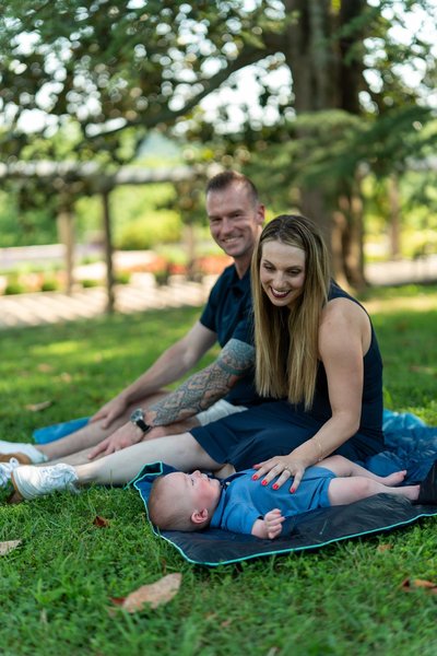 Alexa and Owen's Family — family photography at Maymont by Stephen Lawson