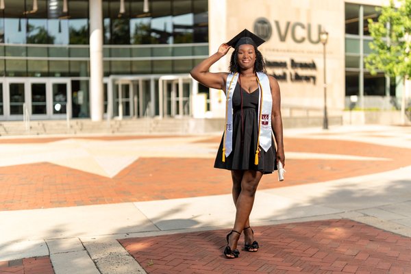 Ayana's Graduation — graduation photography at VCU Graduation Photos by Stephen Lawson