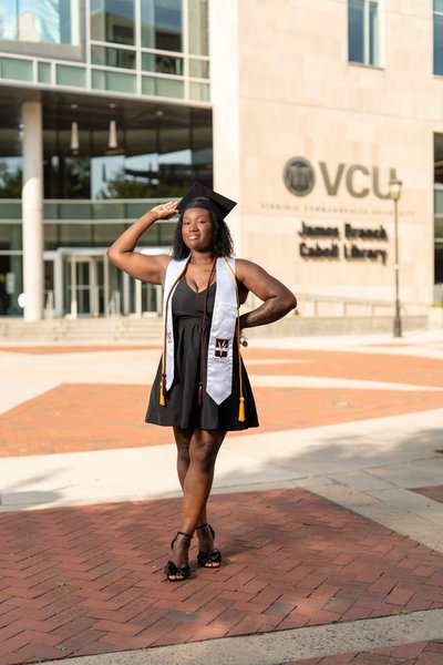 Ayana's Graduation — graduation photography at VCU Graduation Photos by Stephen Lawson