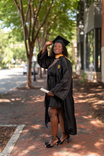 Ayana's Graduation — graduation photography at VCU Graduation Photos by Stephen Lawson
