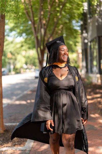 Ayana's Graduation — graduation photography at VCU Graduation Photos by Stephen Lawson